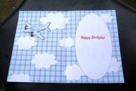 Birthday Plane Insert 2 by Charlie Angel
