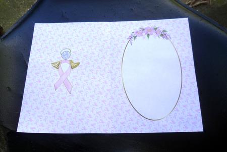 Pink Breast Cancer Angel Is by Charlie Angel