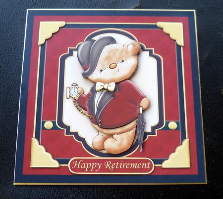 Time to Party Card Topper & Decoupage by Charlie Angel