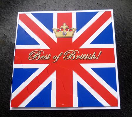 Best of British Wavy Corner Side Stacker Topper by Charlie Angel