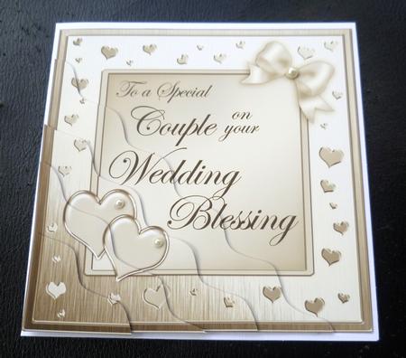 Wedding Blessing Wavy Corner Side Stacker by Charlie Angel
