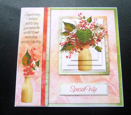 Sentiment Layers/bookmarks to Fit 6inch Card Front by Charlie Angel