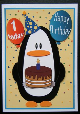 1 Today Birthday Penguin by Charlie Angel