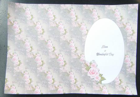 Wonderful Day Rose Insert by Charlie Angel