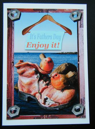 Put Your Feet Up Decoupage by Charlie Angel