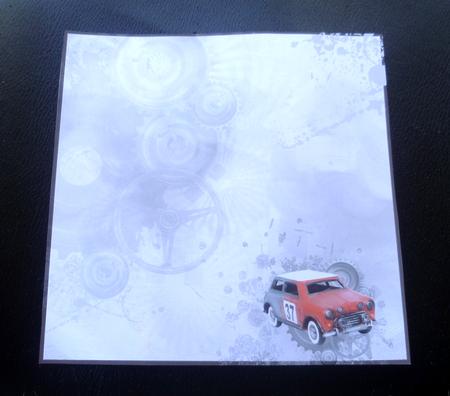 Into the Red Mini & Cogs 8x8inch Insert by Charlie Angel