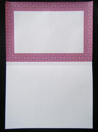 Pink Tulips Bouquet on a Mat A5 Insert Sheet by Charlie Angel