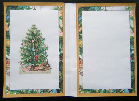 Lovely Insert of a Christmas Tree by Charlie Angel
