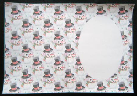 Super Cute Snowman Insert by Charlie Angel