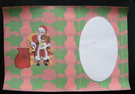 Sitting on Santas Lap Insert by Charlie Angel