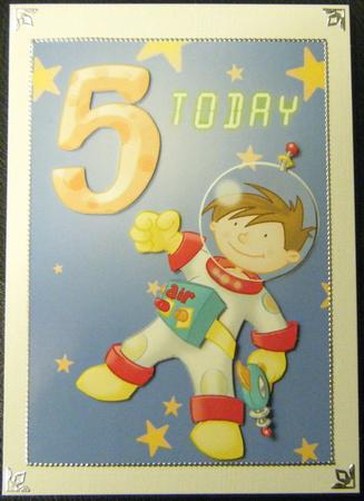 Space Boy Numbers by Charlie Angel