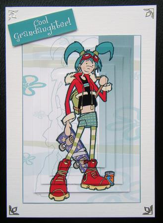 Teen Cool Girl! Inverted Pyramid. by Charlie Angel