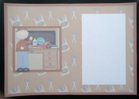 Thank You Teacher! Male Card Insert by Charlie Angel
