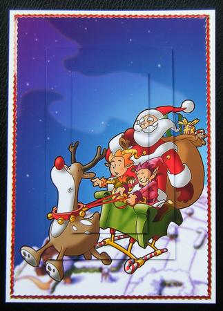 Santas Little Helpers A4. by Charlie Angel