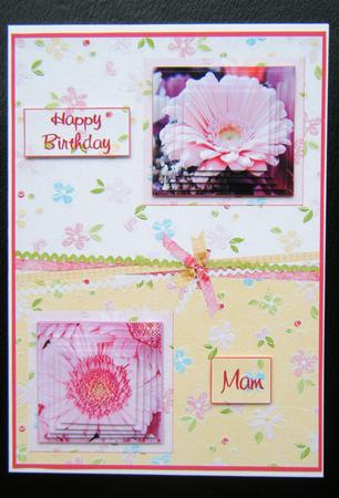 Pink Gerbera Double Pyramid by Charlie Angel