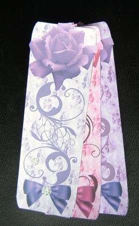 Pretty Floral & Bows Bookmarks/toppers by Charlie Angel