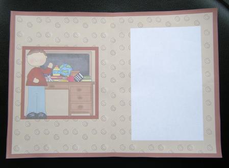 Thank You Teacher! Male Card Insert 2 by Charlie Angel