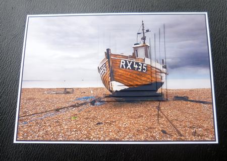 Old Boat A4 Topper by Charlie Angel