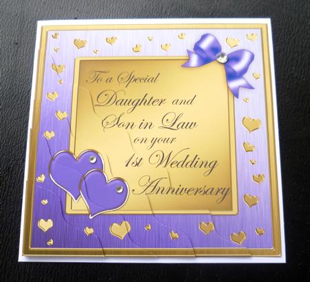 Daughter and Son in Law 1st Wedding Anniversary by Charlie Angel