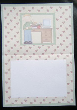 Thank You Teacher! Landscape Card Insert by Charlie Angel