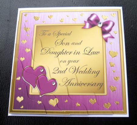 Son and Daughter in Law 2nd Wedding Anniversary by Charlie Angel