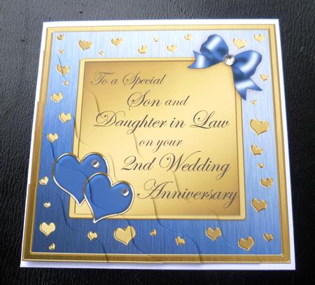 Son and Daughter in Law 2nd Wedding Anniversary by Charlie Angel