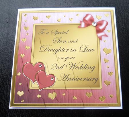 Son and Daughter in Law 2nd Wedding Anniversary by Charlie Angel