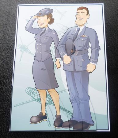 Raf Dude and Lady A4 by Charlie Angel