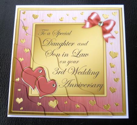 Daughter and Son in Law 3rd Wedding Anniversary by Charlie Angel