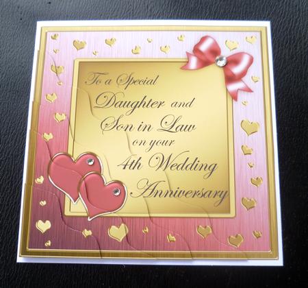 Daughter and Son in Law 4th Wedding Anniversary by Charlie Angel