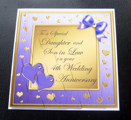 Daughter and Son in Law 4th Wedding Anniversary by Charlie Angel
