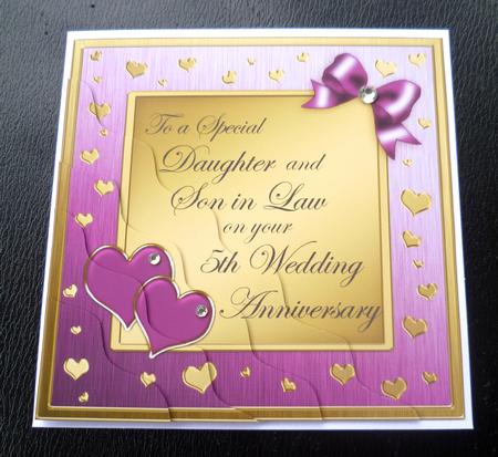Daughter and Son in Law 5th Wedding Anniversary by Charlie Angel