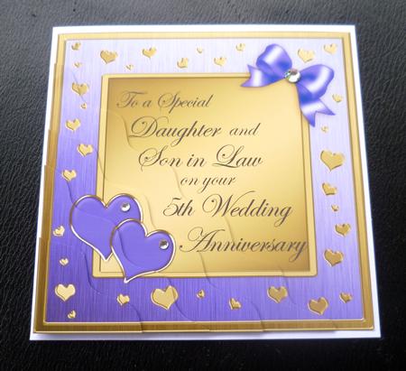 Daughter and Son in Law 5th Wedding Anniversary by Charlie Angel