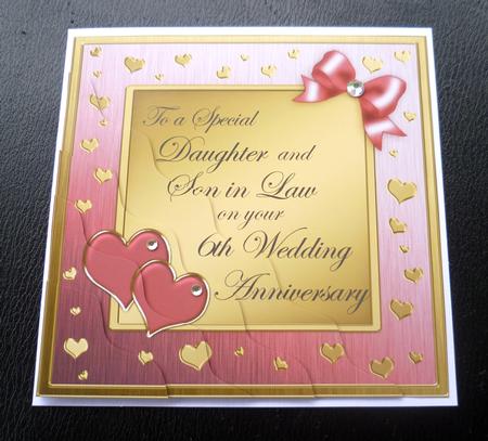 Daughter and Son in Law 6th Wedding Anniversary by Charlie Angel
