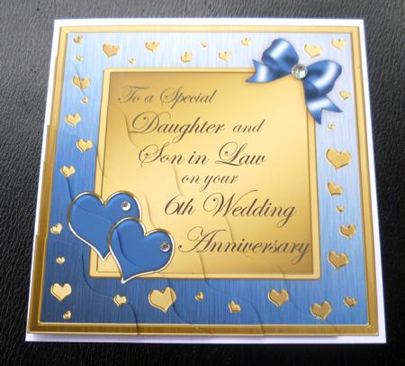Daughter and Son in Law 6th Wedding Anniversary by Charlie Angel