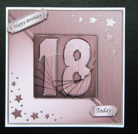 18th Metallic Age Quick Card with Twisted Pyramage by Charlie Angel
