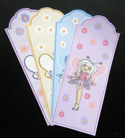 Fairies and Flowers Bookmarks by Charlie Angel