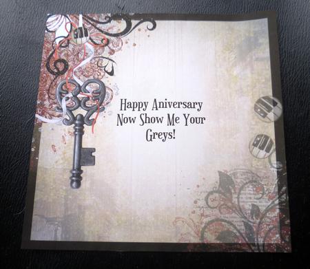 Key to the Room 8x8inch Insert Show Me Your Greys! by Charlie Angel