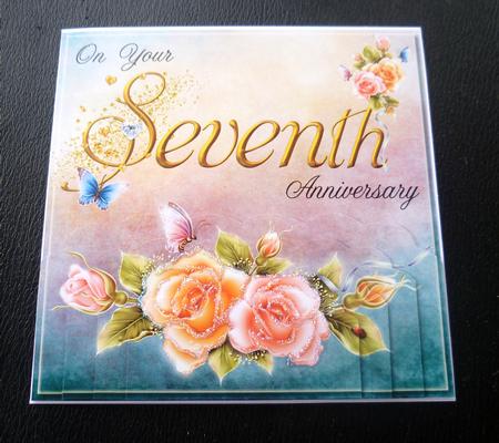 Rosy Glow Seventh Anniversary Bottom Stacker by Charlie Angel