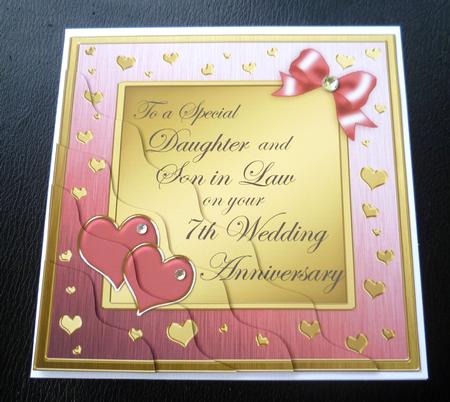 Daughter and Son in Law 7th Wedding Anniversary by Charlie Angel