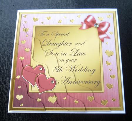 Daughter and Son in Law 8th Wedding Anniversary by Charlie Angel