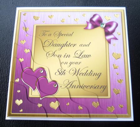 Daughter and Son in Law 8th Wedding Anniversary by Charlie Angel