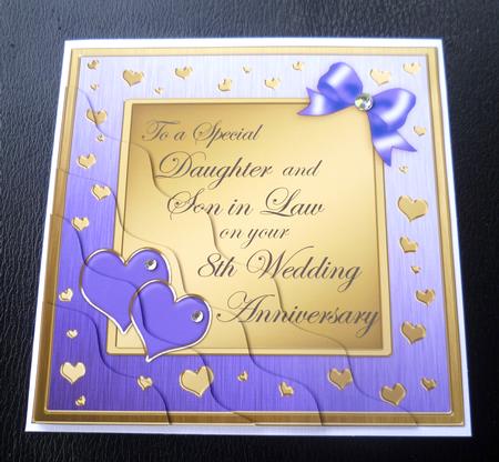 Daughter and Son in Law 8th Wedding Anniversary by Charlie Angel