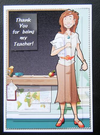 Teacher (female) Pyramid. by Charlie Angel
