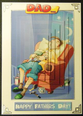 Sleepy D.i.y. Dad Pyramid. by Charlie Angel