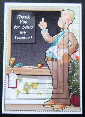 Teacher (male) Pyramid. by Charlie Angel