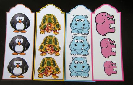 Cute Animal Bookmarks by Charlie Angel