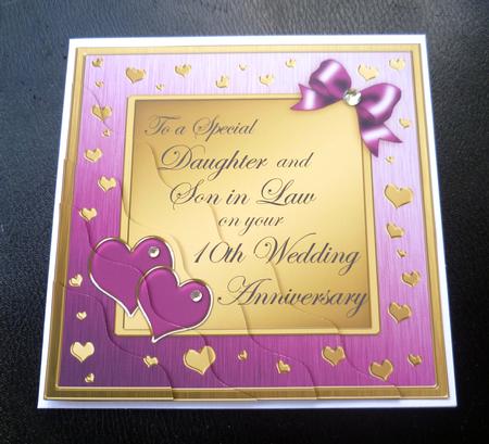 Daughter and Son in Law 10th Wedding Anniversary by Charlie Angel