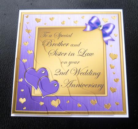 Brother and Sister in Law 2nd Wedding Anniversary by Charlie Angel