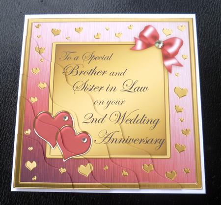 Brother and Sister in Law 2nd Wedding Anniversary by Charlie Angel
